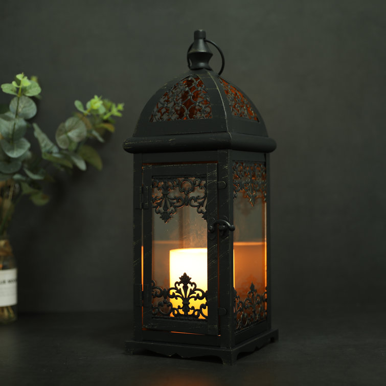 Ophelia & Co. 13" Floor Lantern Holder & Reviews Wayfair